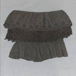 American Eagle strapless top